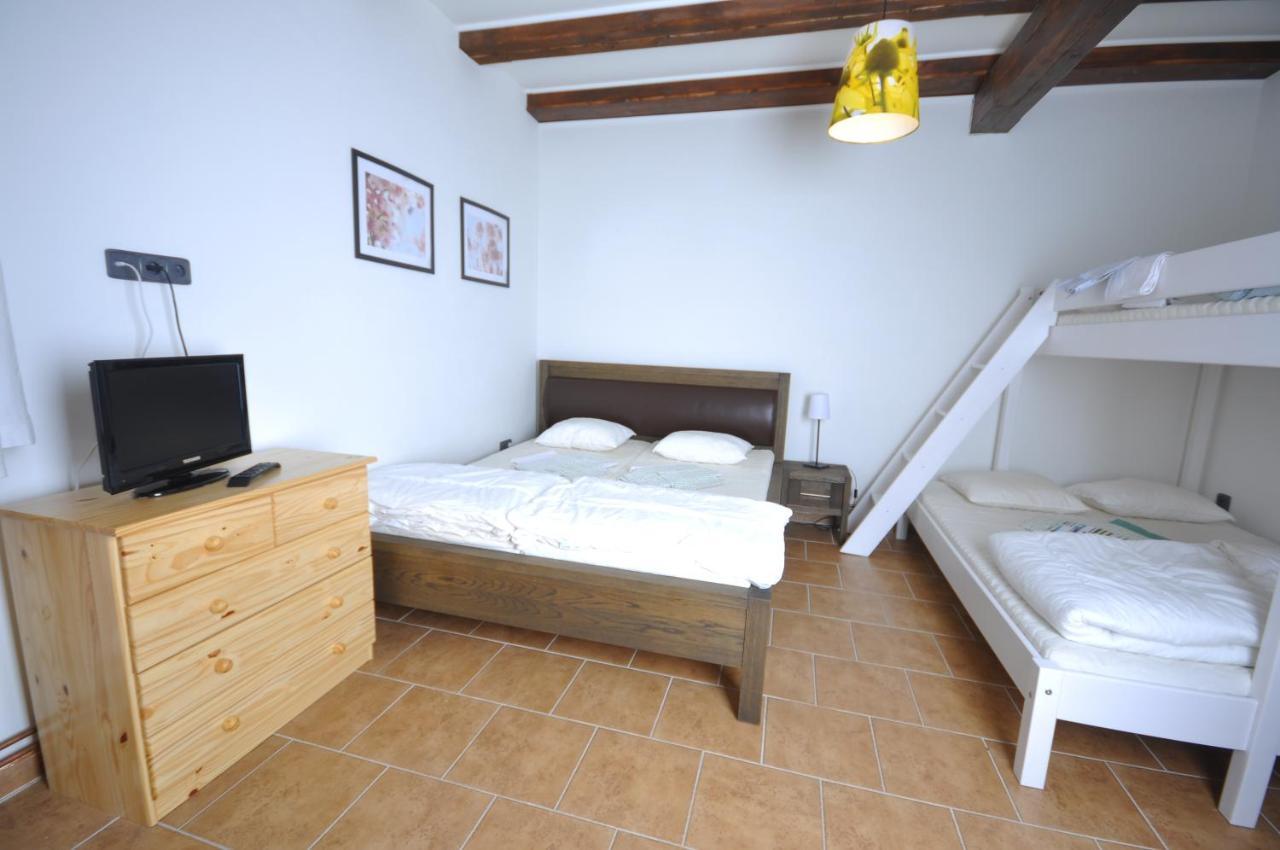 Apartmanove Ubytovani V Koutech Loučná nad Desnou Szoba fotó